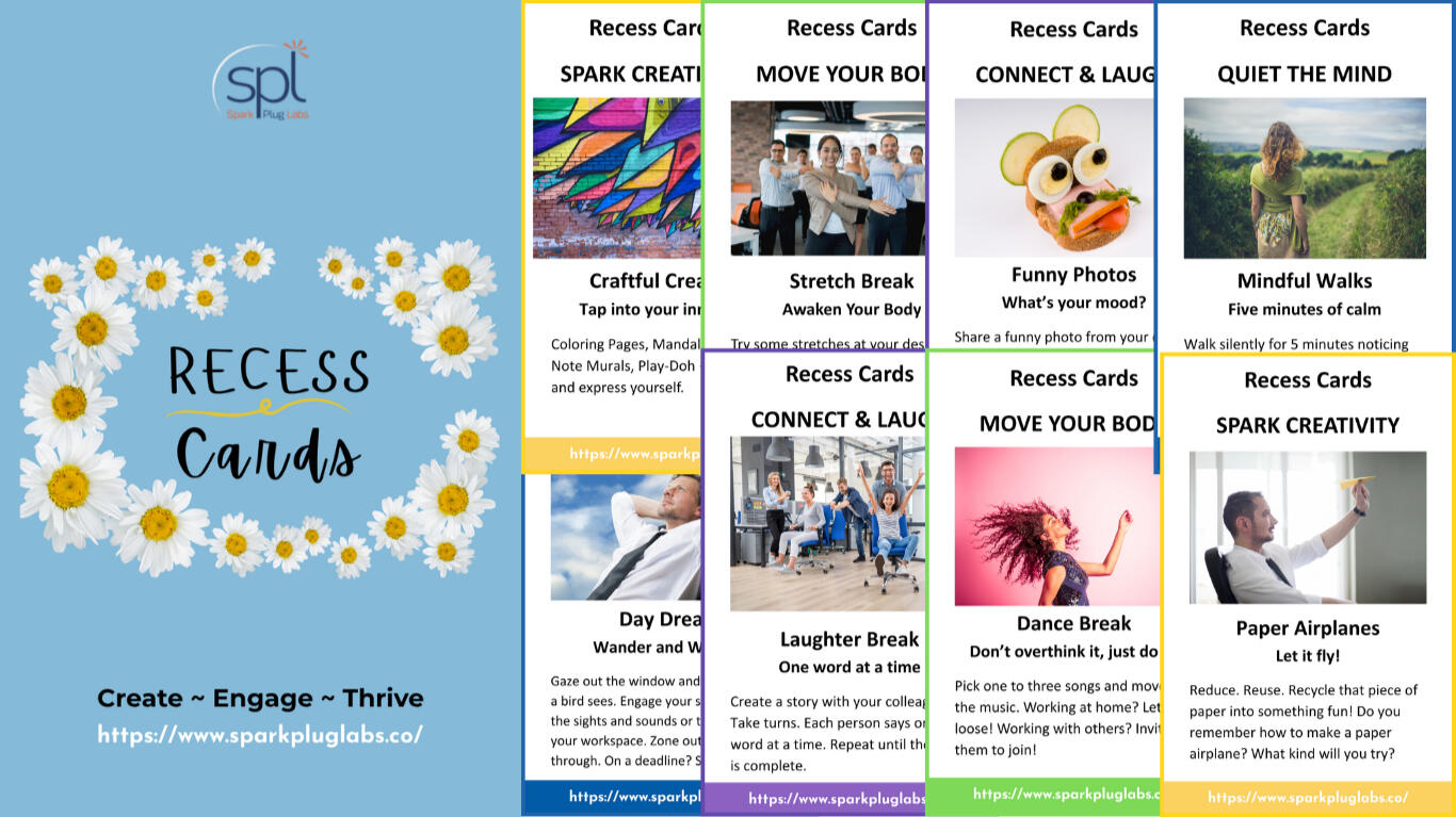 Free Download and Instructions recess cards cover image